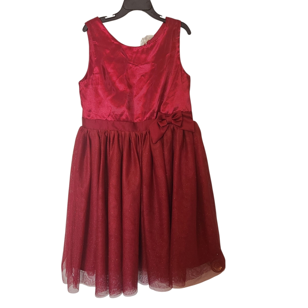 H&M Red Satin Dress